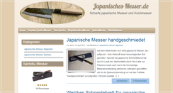 Desktop Screenshot of japanisches-messer.de