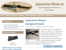 Tablet Screenshot of japanisches-messer.de